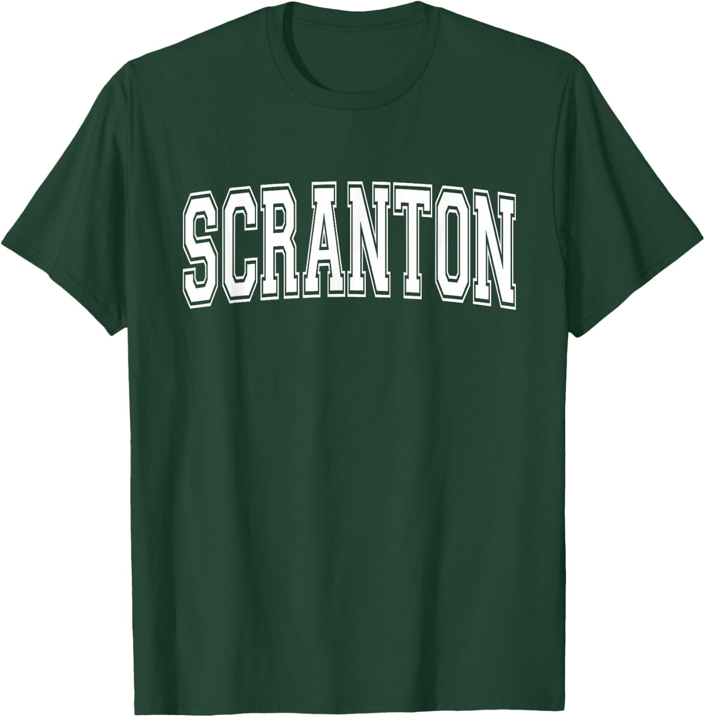 SCRANTON PA PENNSYLVANIA USA Vintage Sports Varsity Style T-Shirt - T-Shirt | Forest