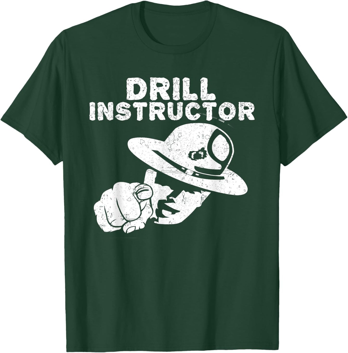 Drill Instructor Shirts for 8511s T-Shirt - T-Shirt | Forest