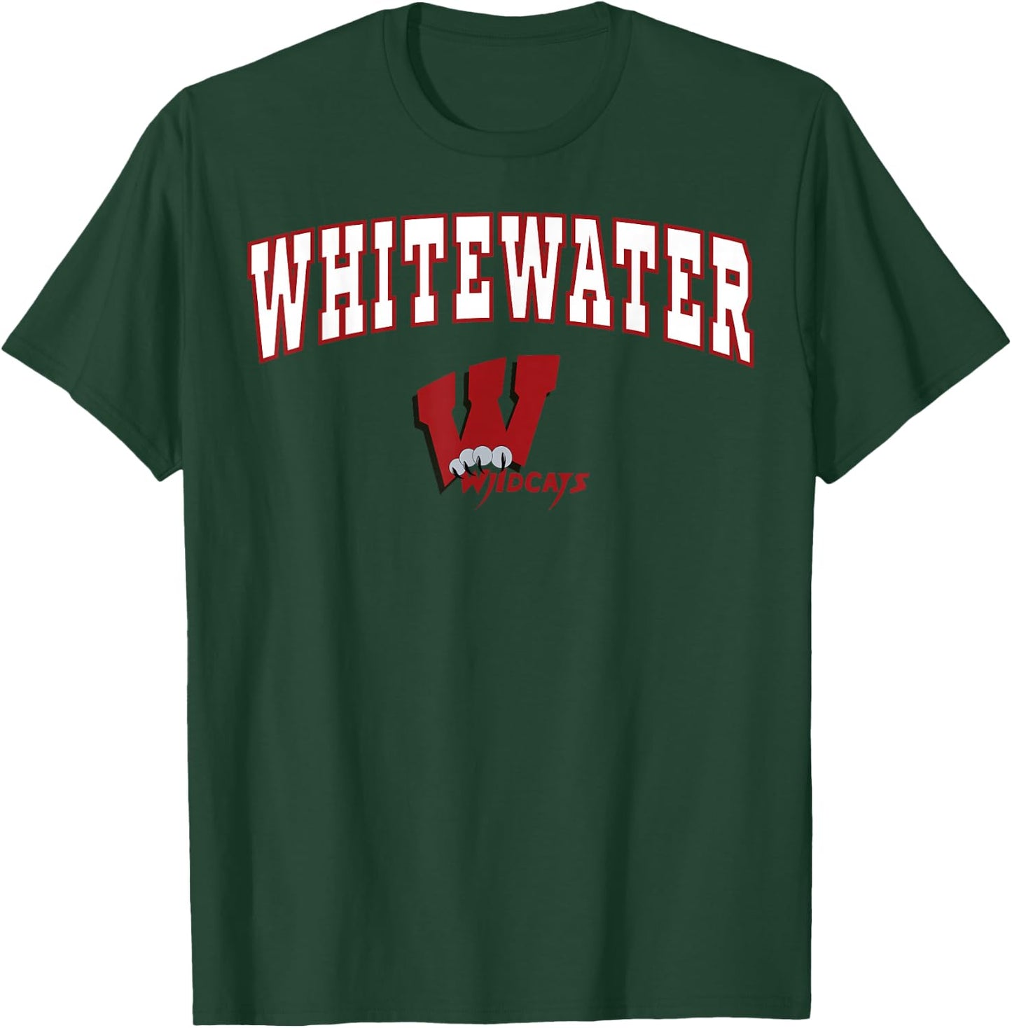 Whitewater High School Wildcats C2 T-Shirt - T-Shirt | Forest