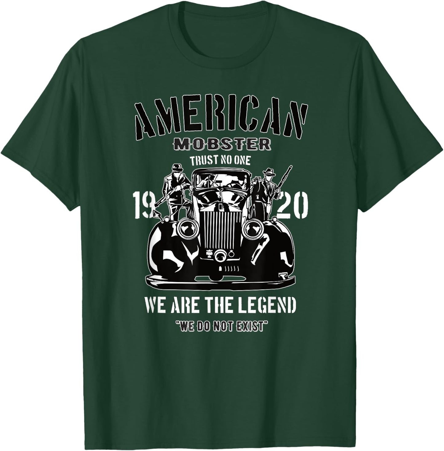 American Mobster Shirt Gangsters Italian Mafia Sicilian Inc T-Shirt - T-Shirt | Forest