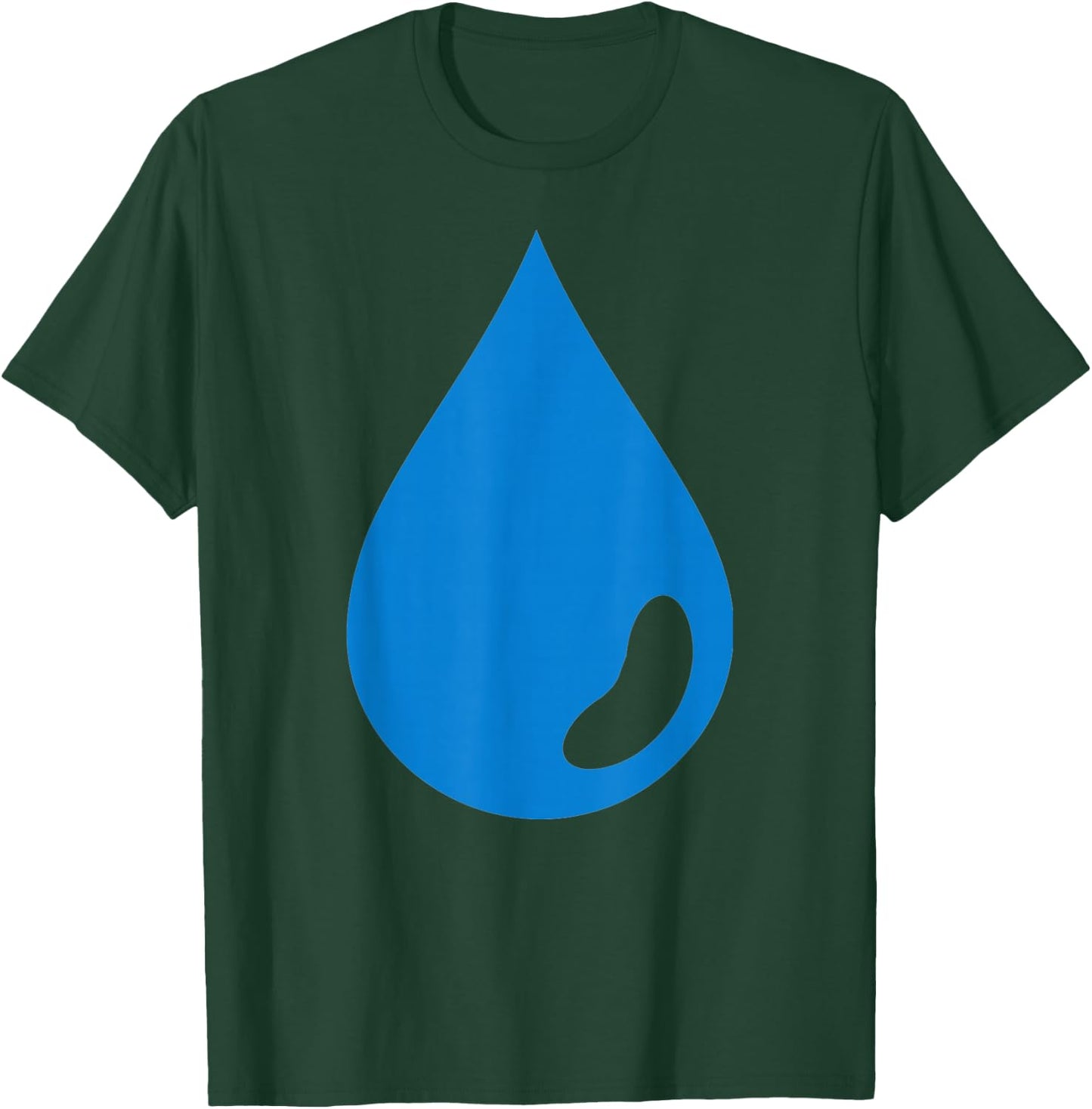Blue water drop T-Shirt - T-Shirt | Forest