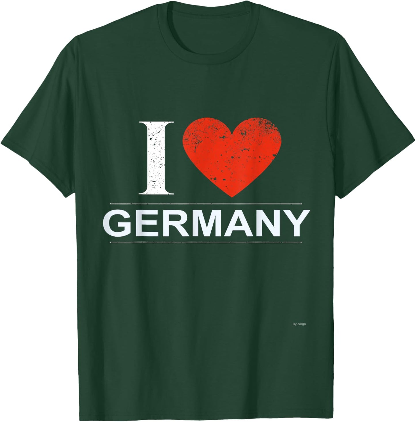 I Love Germany T Shirt T-Shirt - T-Shirt | Forest