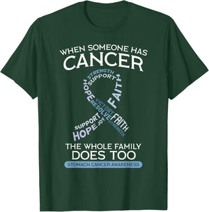 Stomach Cancer Shirt Gastric Disease Gastritis Chemo Gift T-Shirt - T-Shirt | Forest