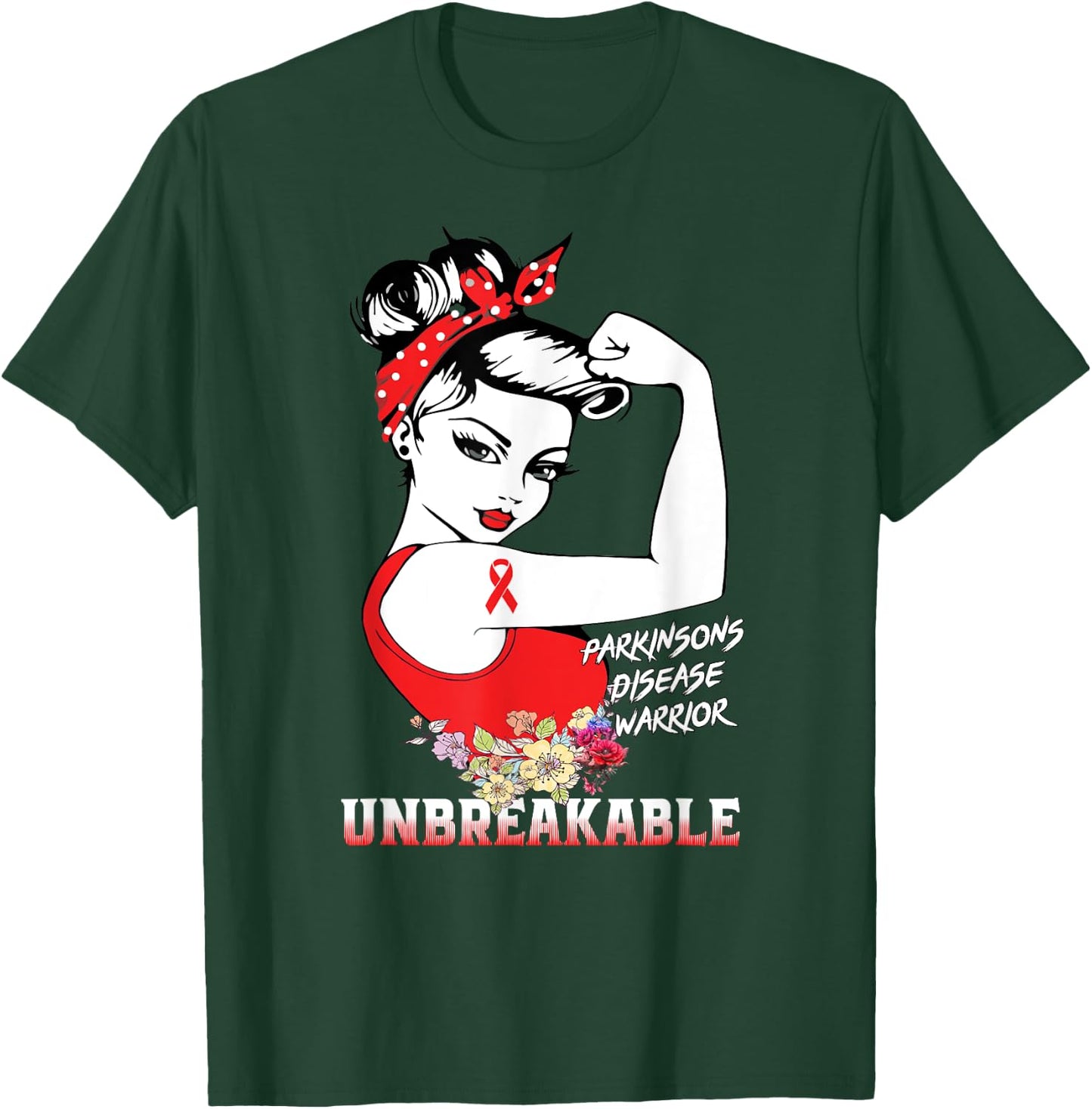 Parkinsons Disease Warrior Shirts T-Shirt - T-Shirt | Forest