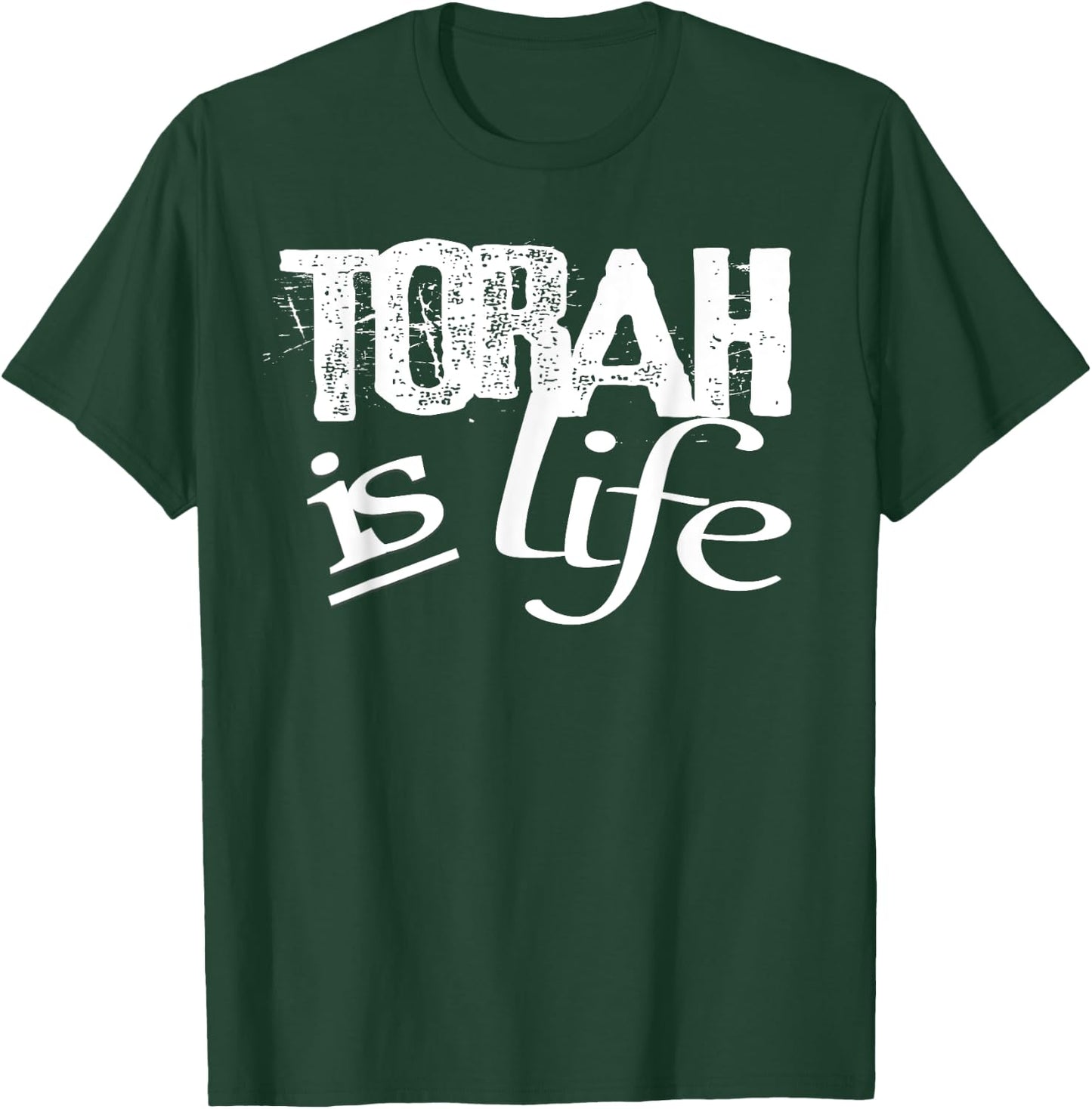 Hebrew Israelite Yahudah Tribe Judah Torah is Life T-Shirt - T-Shirt | Forest