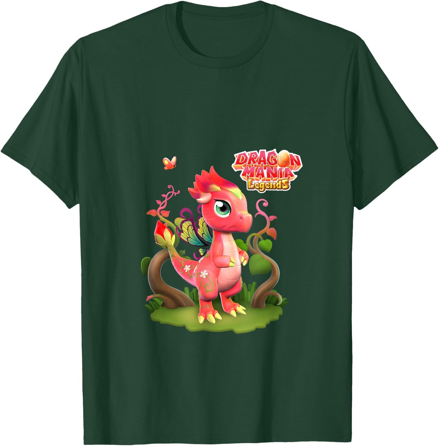 Dragon Mania Legends "Pixie" T-Shirt - T-Shirt | Forest
