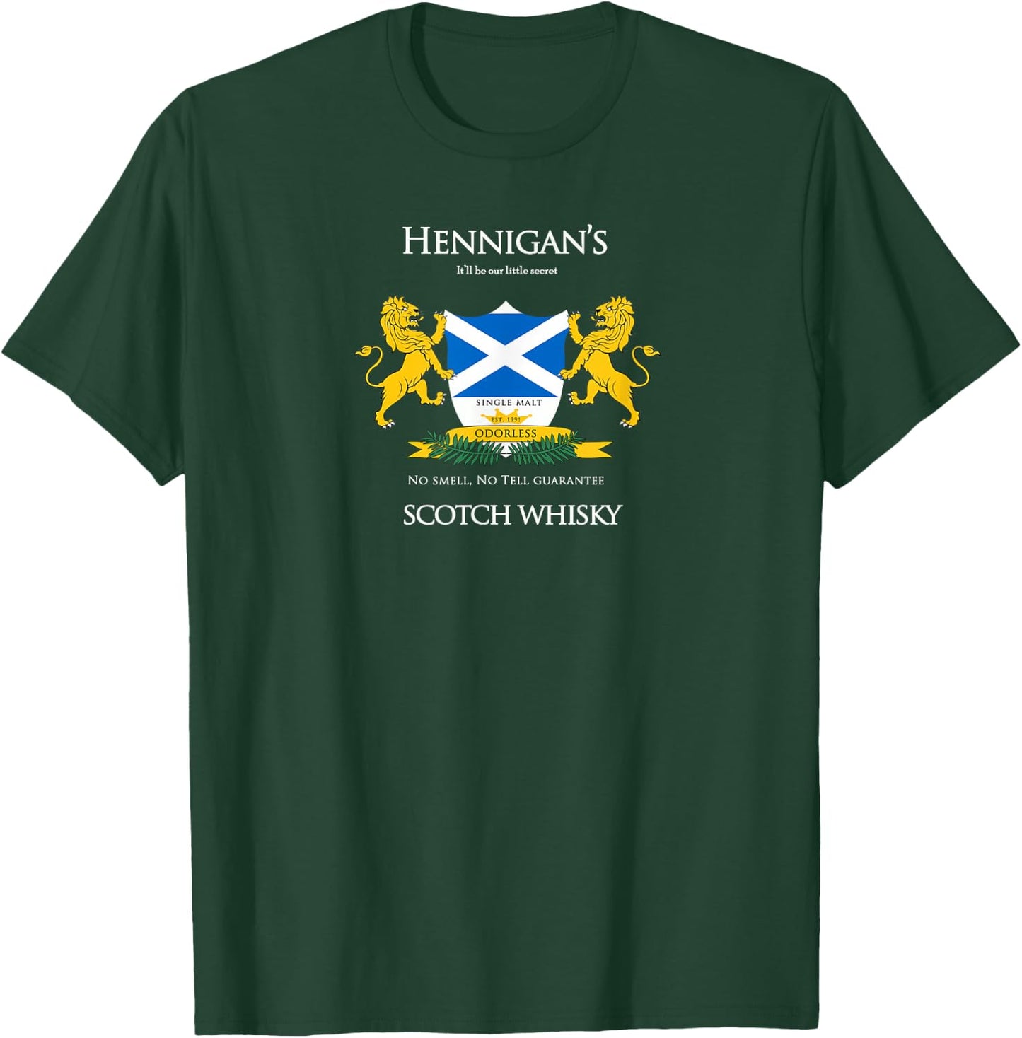 Hennigans Scotch Whisky T-Shirt - T-Shirt | Forest
