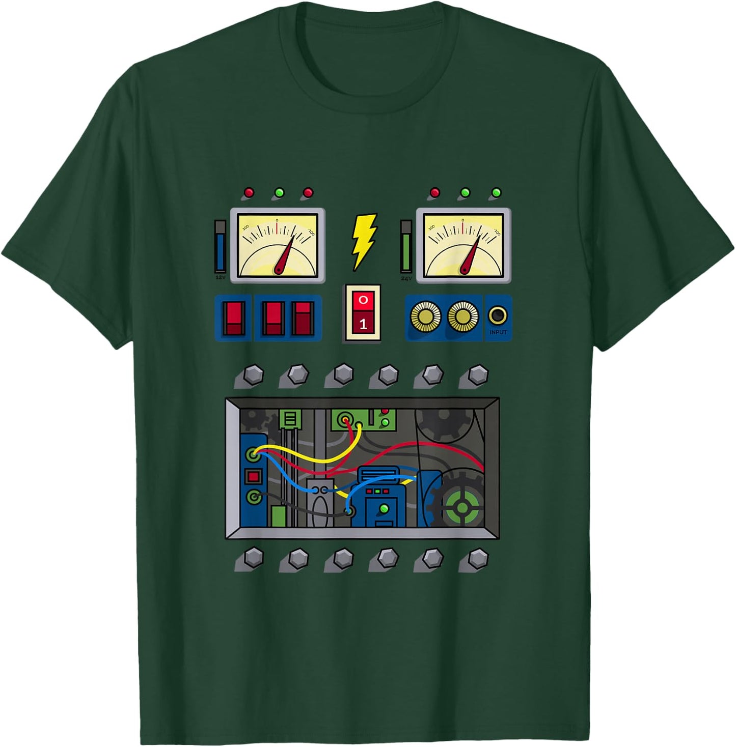 I Love Robot Gift All Ages Robotic Kids Girls Boys Robot T-Shirt - T-Shirt | Forest
