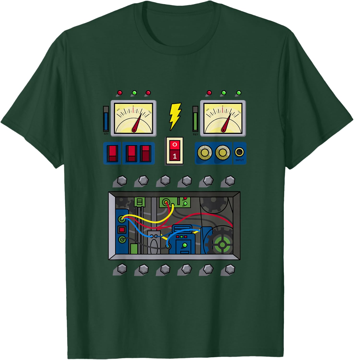 I Love Robot Gift All Ages Robotic Kids Girls Boys Robot T-Shirt - T-Shirt | Forest