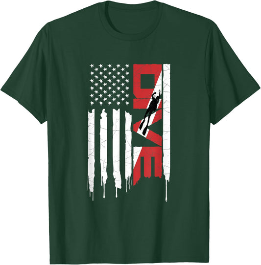 Scuba Diving -DIVE T-Shirt - T-Shirt | Forest