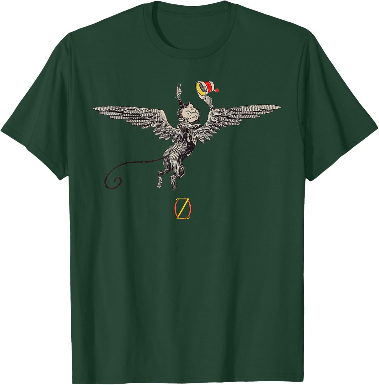 Shirt Wizard of Oz Flying Monkey Dude T-Shirt - T-Shirt | Forest