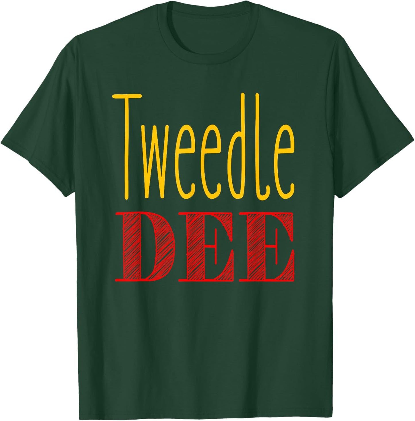 Tweedle Dee Halloween Costume T-Shirt - T-Shirt | Forest