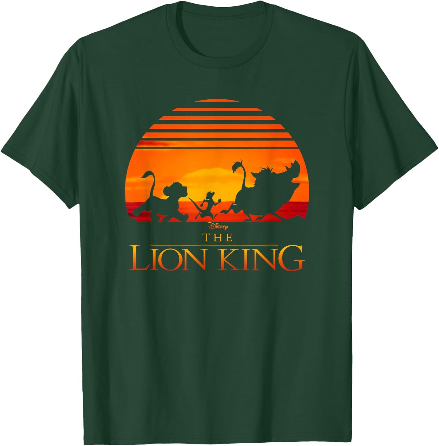 Disney Lion King Classic Sunset Squad T-Shirt - T-Shirt | Forest