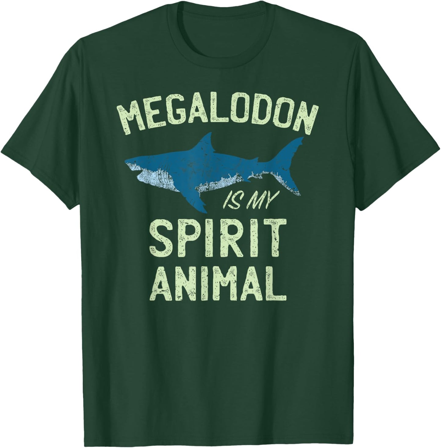 Megalodon Meg T Shirt for Shark Lovers & Kids | Gift T-Shirt - T-Shirt | Forest