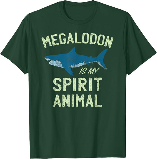 Megalodon Meg T Shirt for Shark Lovers & Kids | Gift T-Shirt - T-Shirt | Forest