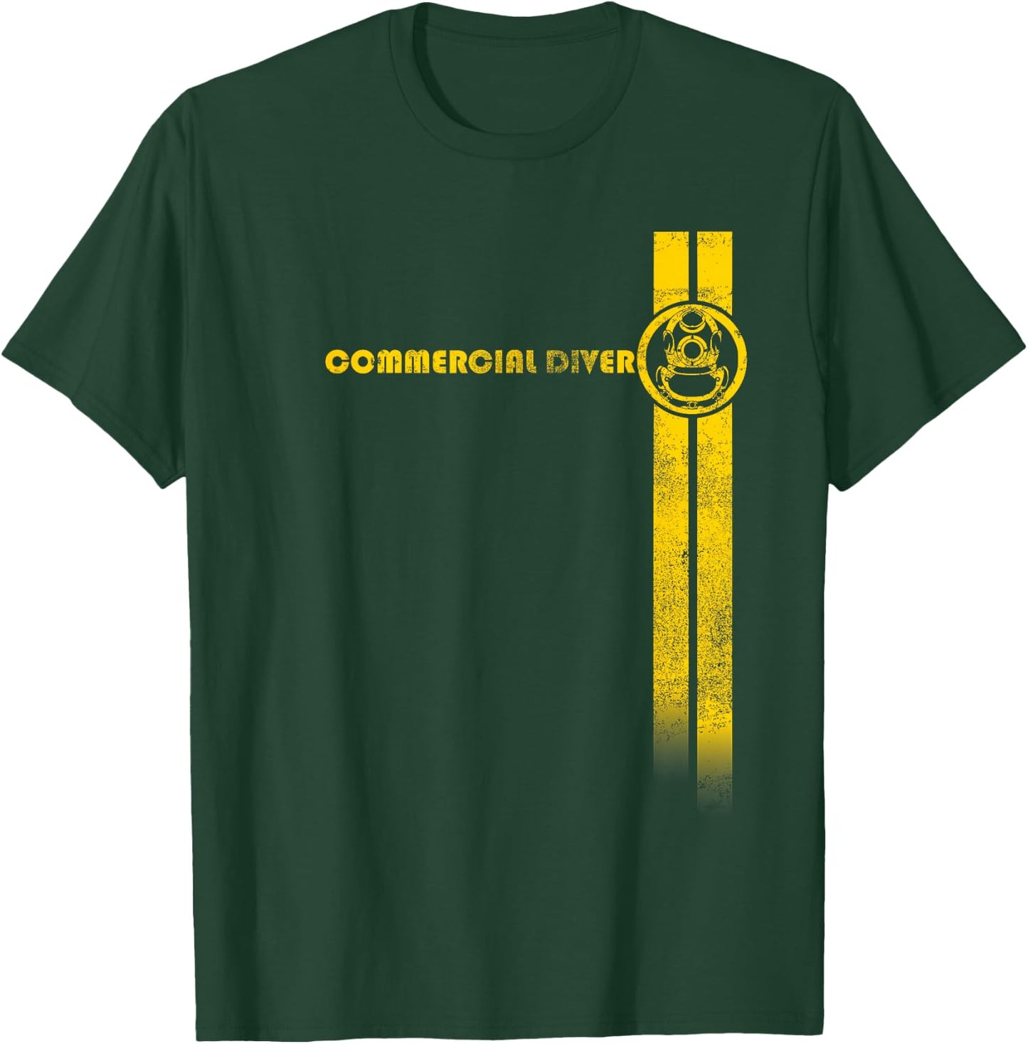 Commercial Diver T-Shirt - T-Shirt | Forest