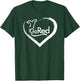Go Red for Heart Disease Awareness Shirt T-Shirt - T-Shirt | Forest