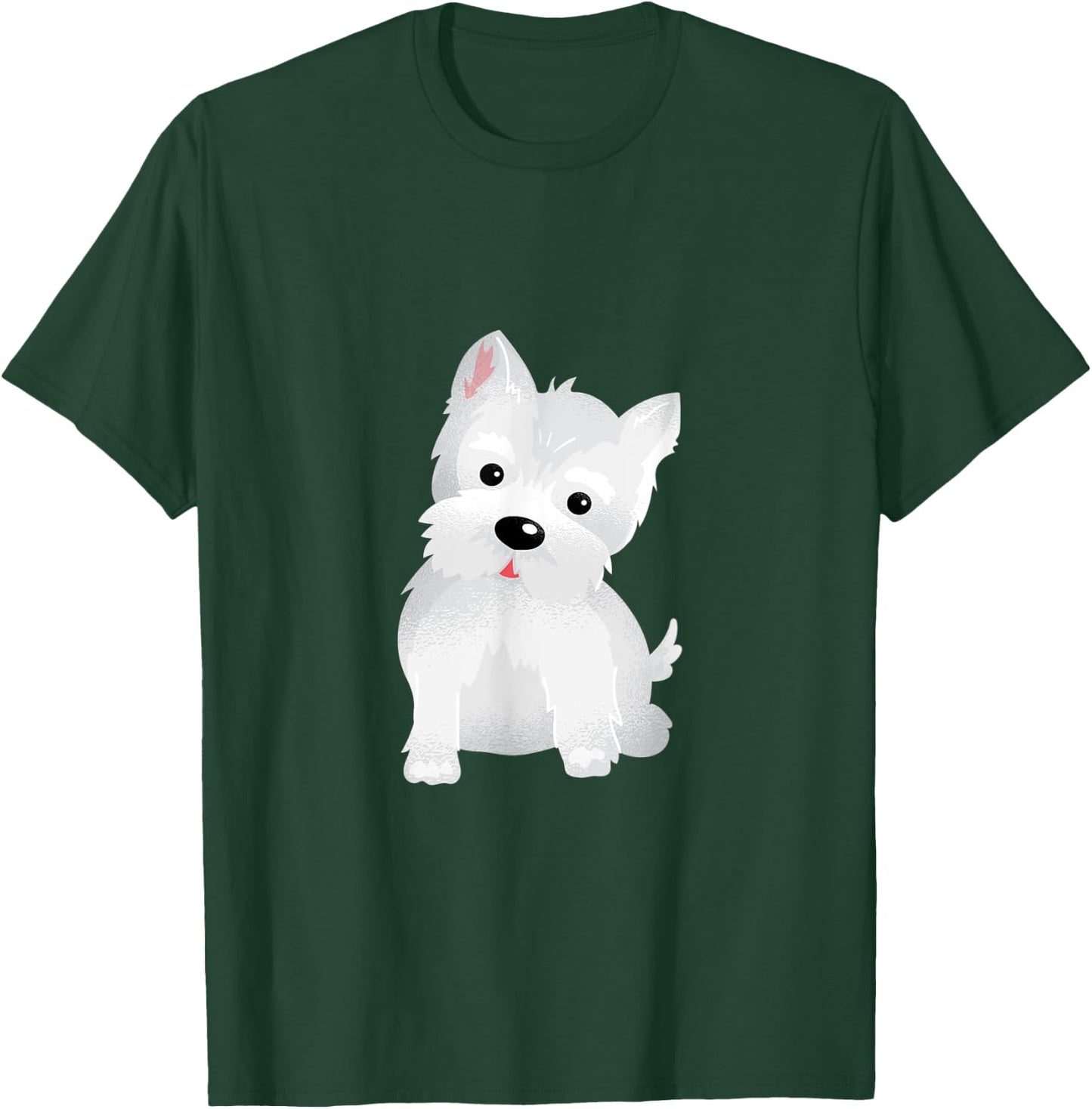 Westie West Highland Terrier Mama Dogs Gift T-Shirt - T-Shirt | Forest