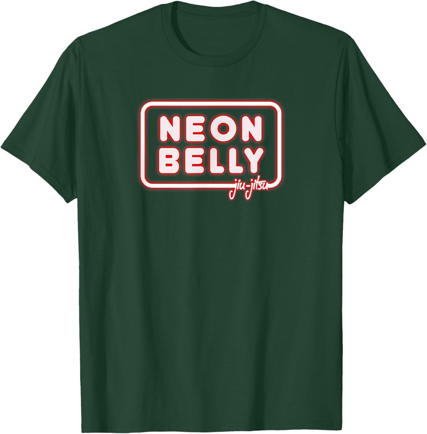 Neon Belly Jiu Jitsu T-Shirt - T-Shirt | Forest