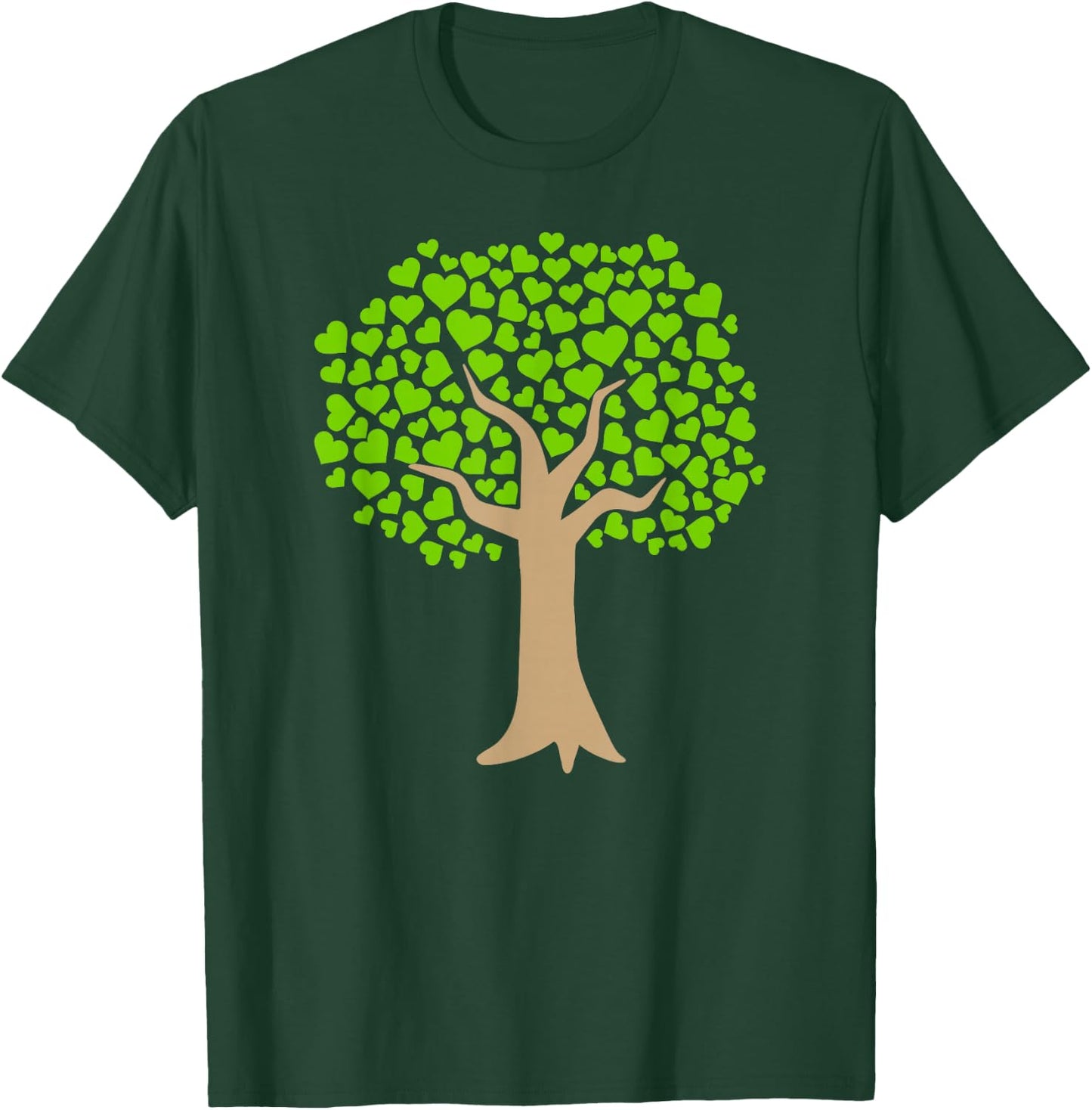 Green Tree T-Shirt - T-Shirt | Forest