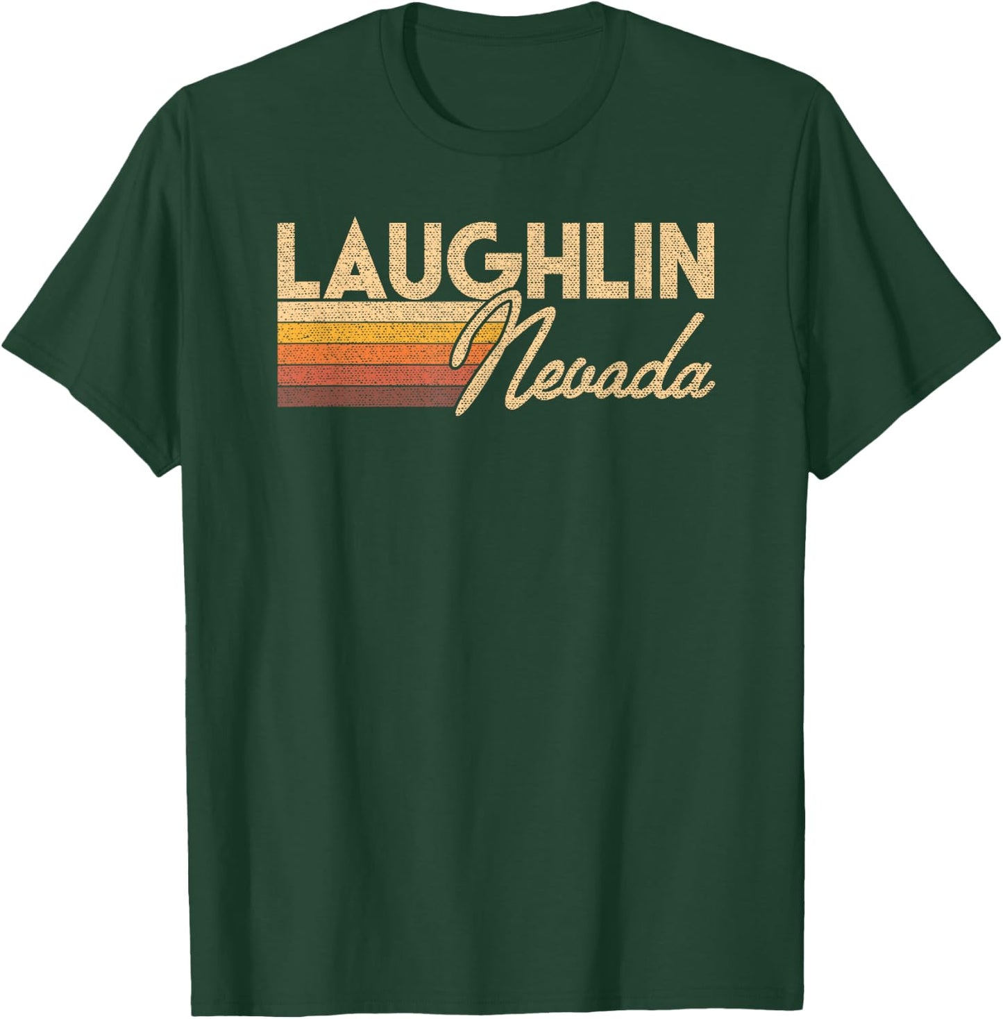 80s Style Laughlin Nevada T-Shirt - T-Shirt | Forest