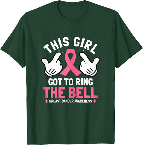 This Girl Got To Ring The Bell Breast Cancer Awareness