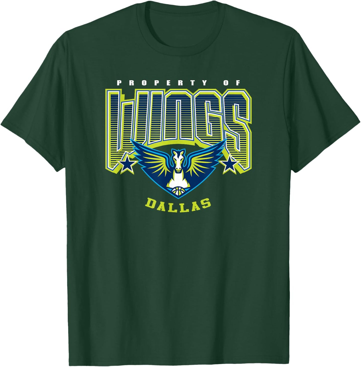 WNBA Dallas Wings Nothing but Net T-Shirt - T-Shirt | Forest