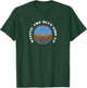 Keep The Blue Side Up Pilot and Aviation T-Shirt - T-Shirt | Forest