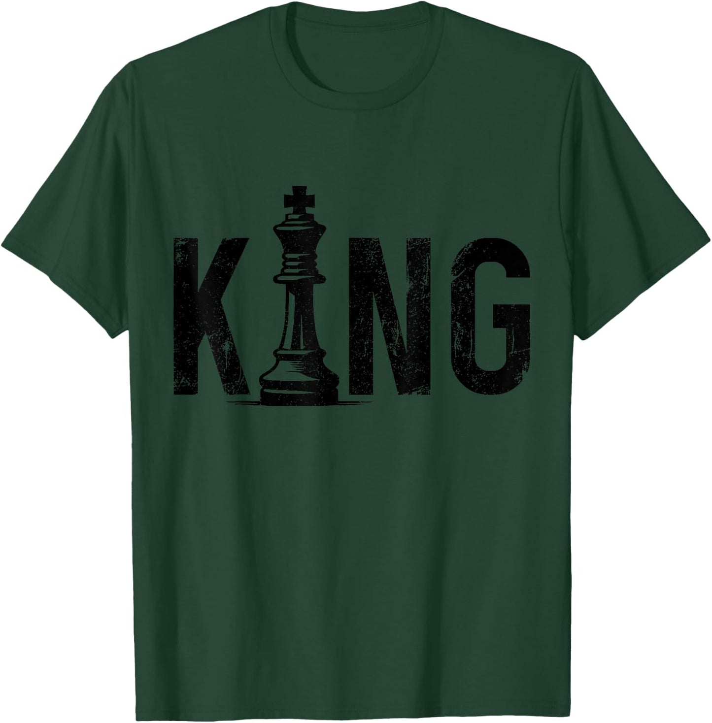 Chess Player King T-Shirt - T-Shirt | Forest