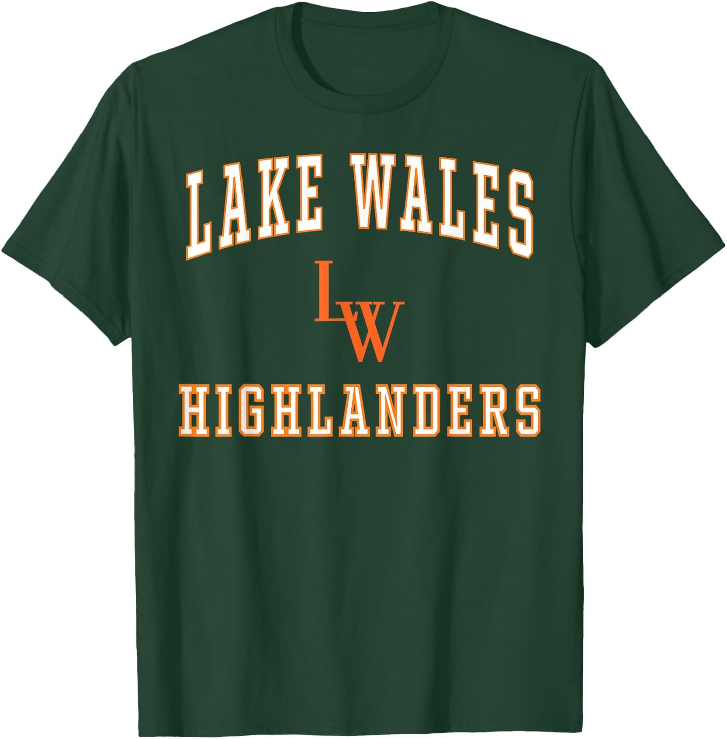 Lake Wales High School Highlanders C1 T-Shirt - T-Shirt | Forest