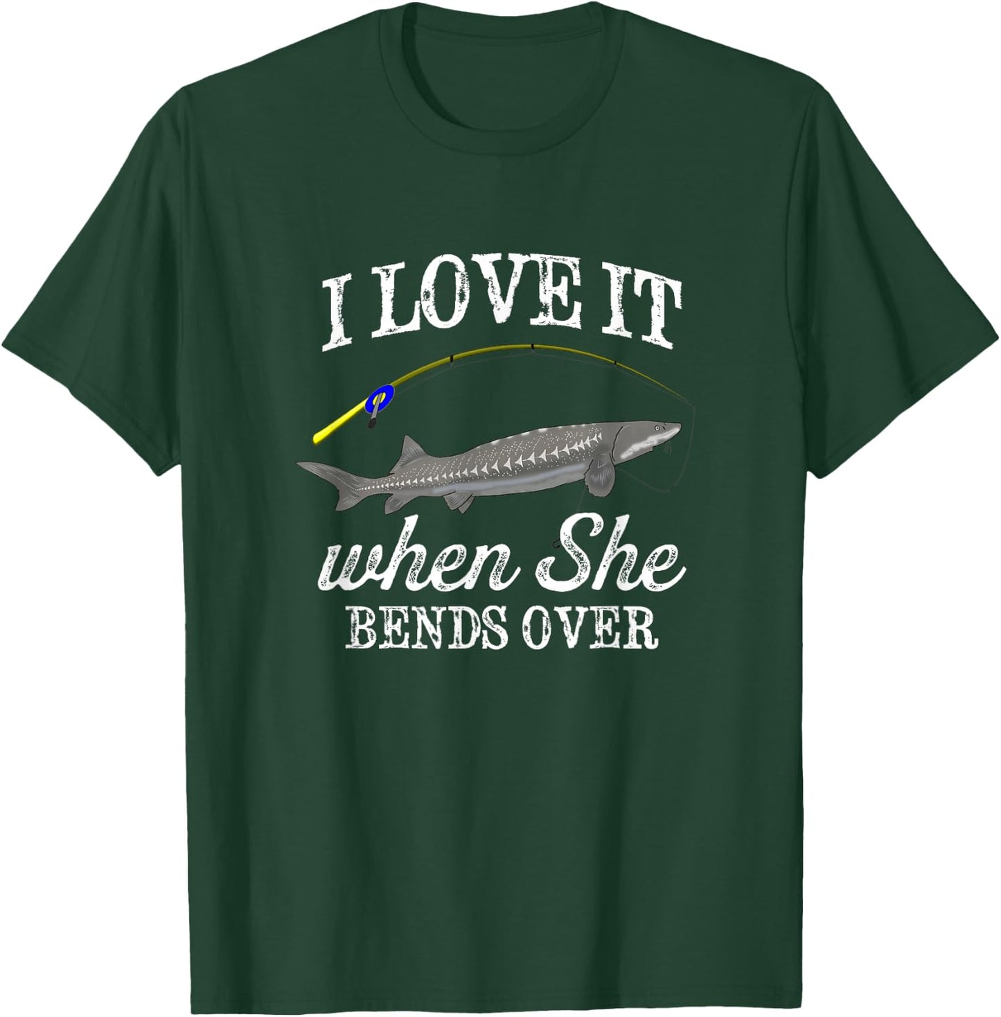 Funny Freshwater Fishing Lake Life Graphic Gift T-Shirt - T-Shirt | Forest