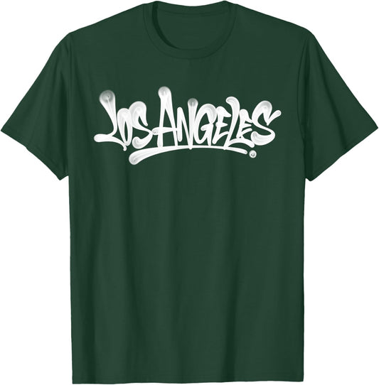 Los Angeles Graffiti City Street Art California USA Souvenir T-Shirt - T-Shirt | Forest