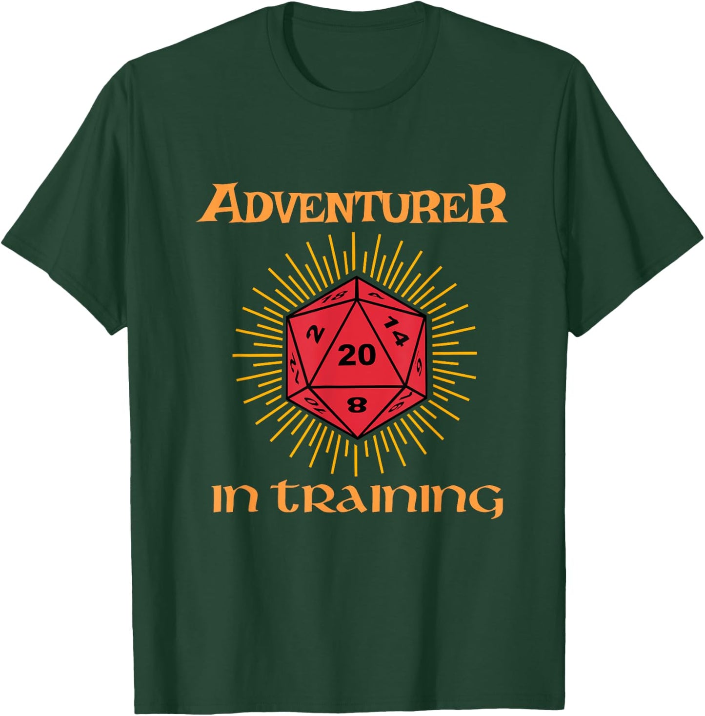 Kids Tabletop Gaming Adventure In Training T-Shirt - T-Shirt | Forest