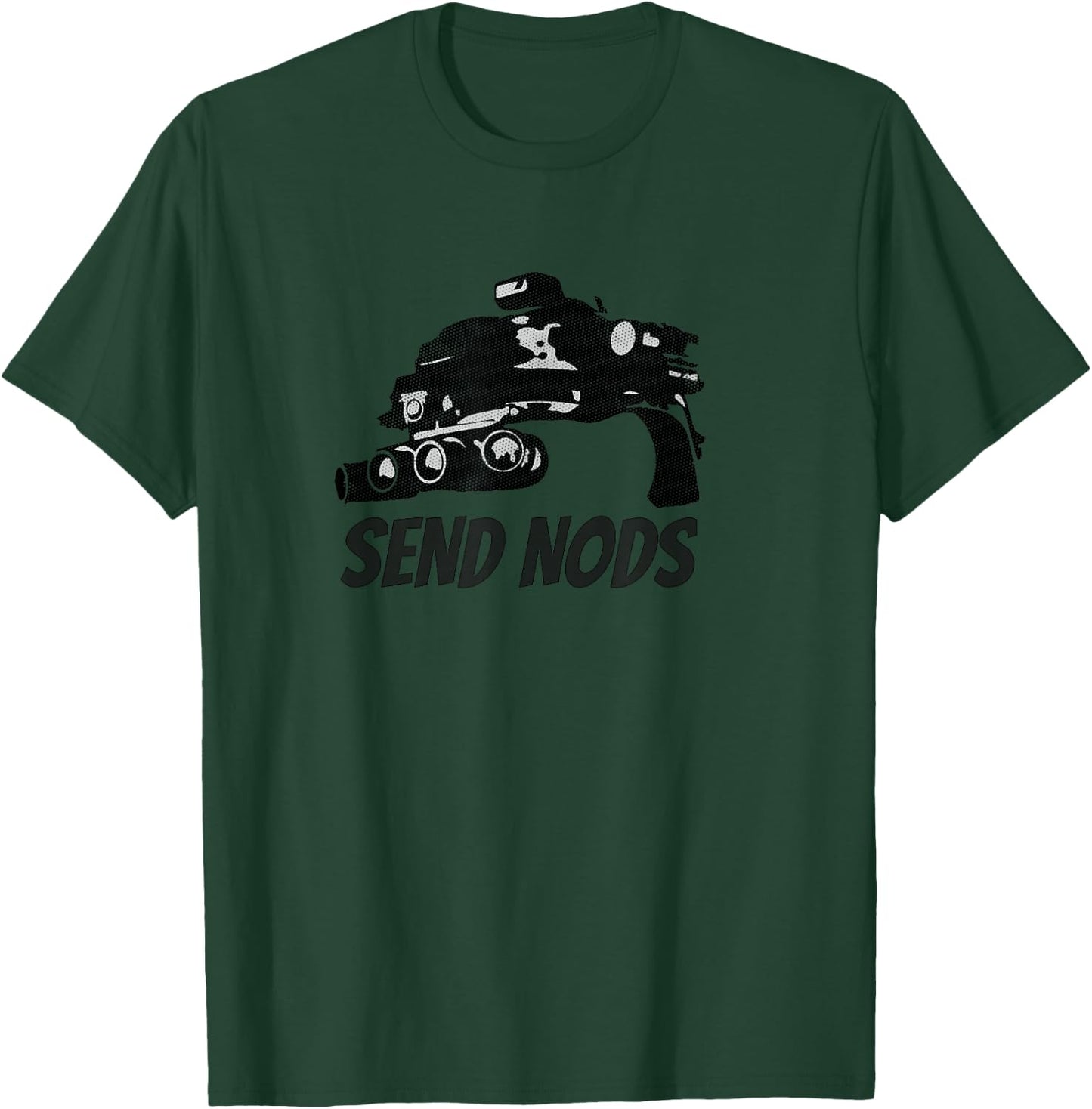 Funny SEND NODS Military Tactical Night Vision Joke T-Shirt - T-Shirt | Forest