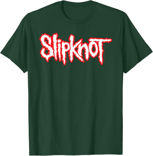 Slipknot Official Basic Logo Short Sleeve T-Shirt - T-Shirt | Forest