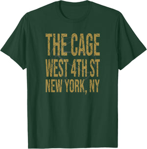 Basketball THE CAGE West 4th Courts New York City T Shirt T-Shirt - T-Shirt | Forest