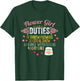 Flower Girl Duties Throw Flowers Funny Wedding T-Shirt - T-Shirt | Forest