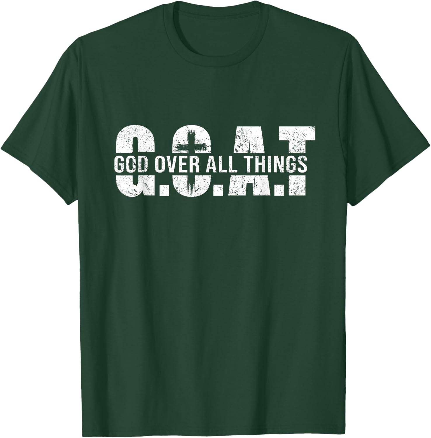 Goat God Over All Things T-Shirt - T-Shirt | Forest