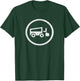 Beer League Hockey Ice Scraper Logo Men Women T-Shirt - T-Shirt | Forest