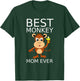 Best Monkey Mom T Shirt T-Shirt - T-Shirt | Forest