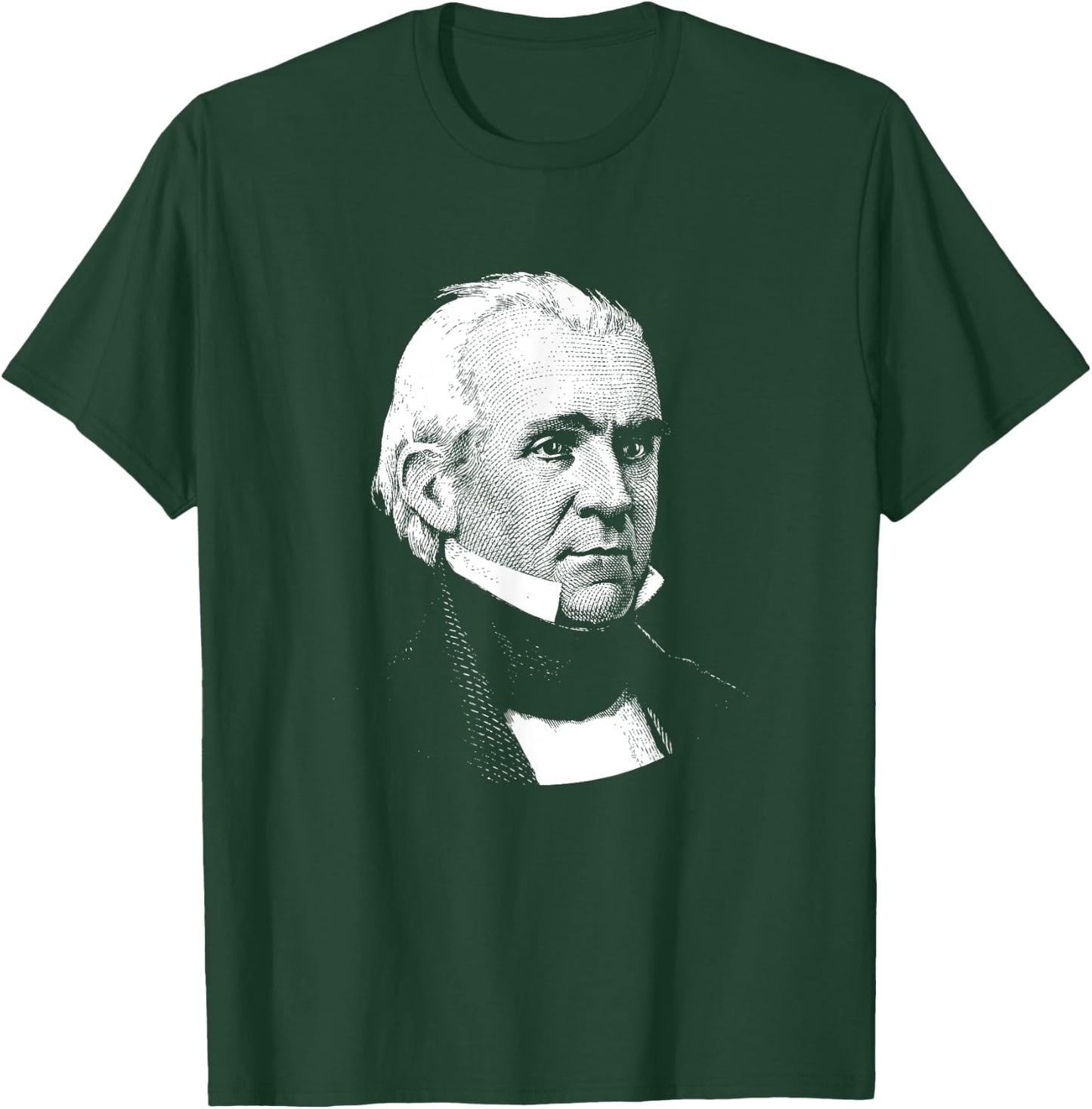 James K. Polk T-Shirt - T-Shirt | Forest