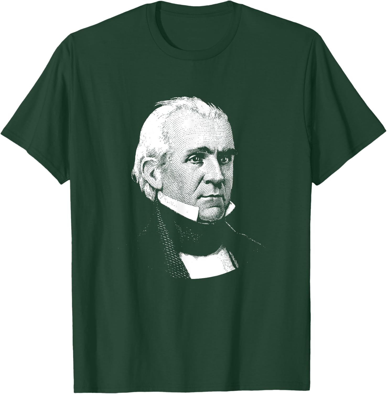 James K. Polk T-Shirt - T-Shirt | Forest