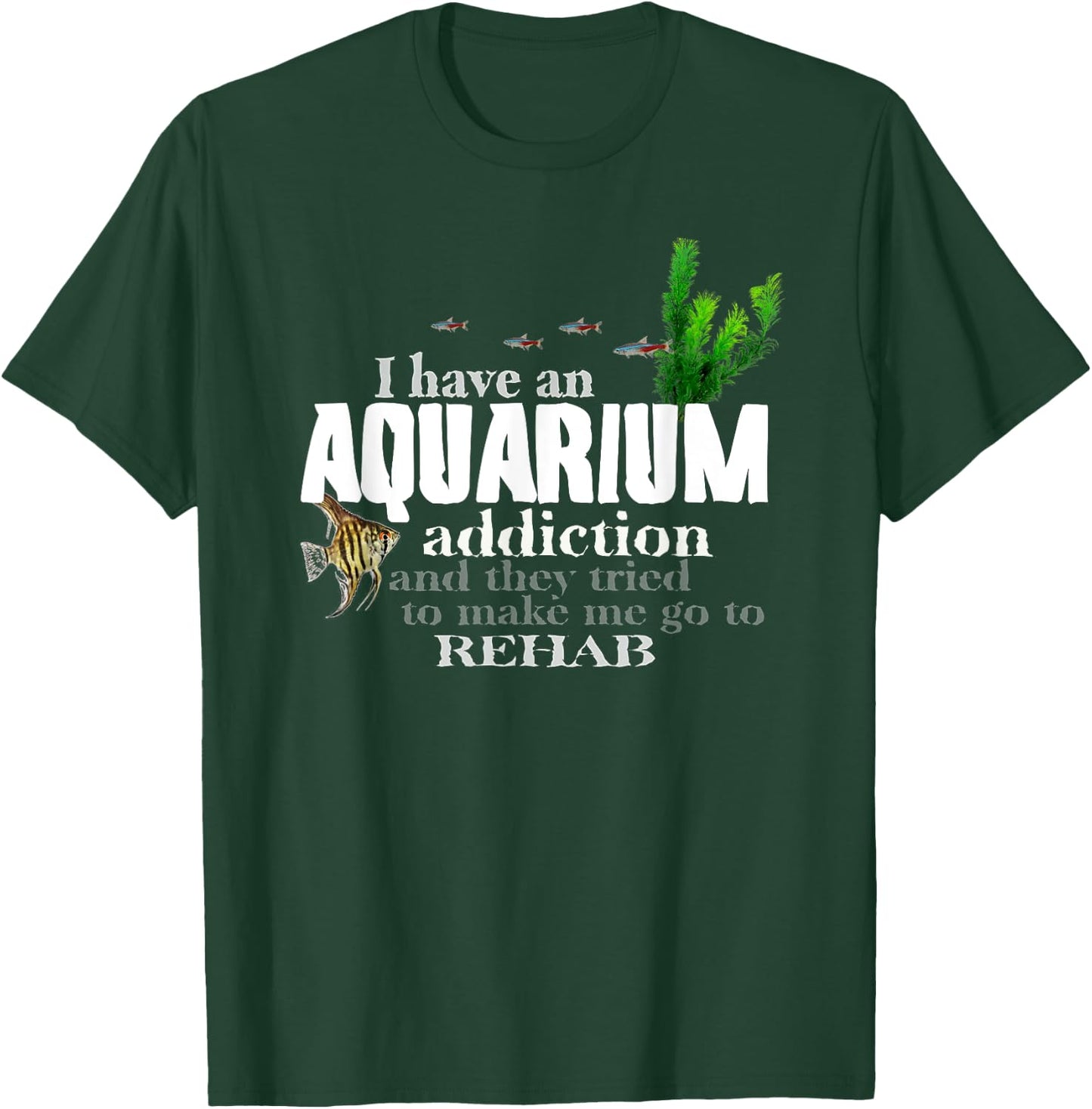 Original Aquarium for real fish tank hobby addicts T-Shirt - T-Shirt | Forest
