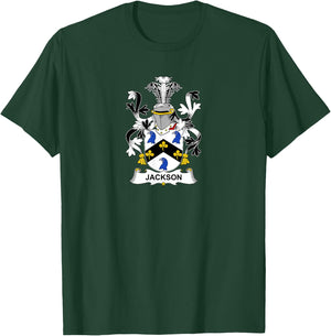 Jackson Coat of Arms - Family Crest Shirt T-Shirt - T-Shirt | Forest
