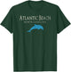 Vintage Atlantic Beach NC Dolphin T Shirt T-Shirt - T-Shirt | Forest