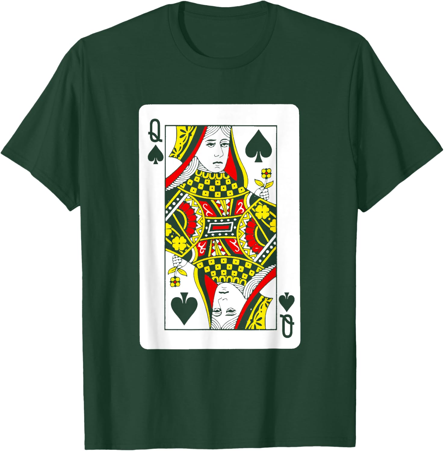 Queen Of Spades Costume T-Shirt - T-Shirt | Forest