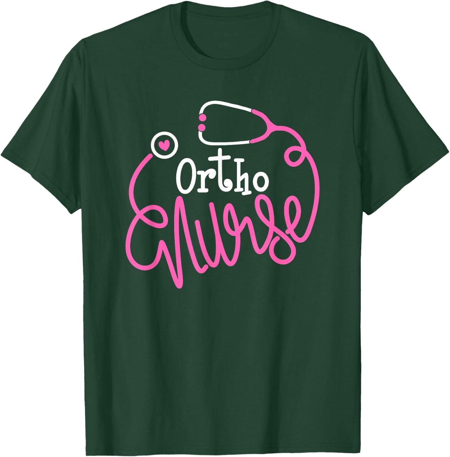 Ortho Nurse Shirt Orthopedic Nursing Department gift T-Shirt - T-Shirt | Forest