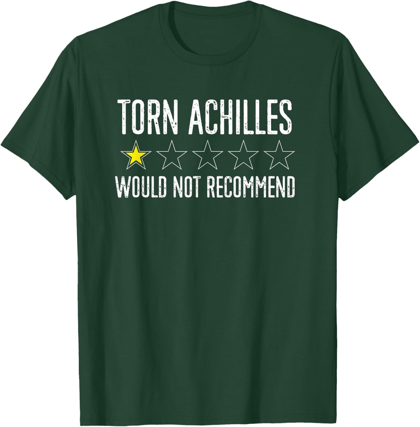 Achilles Surgery Injury Repair Achilles Tear Recovery T-Shirt - T-Shirt | Forest