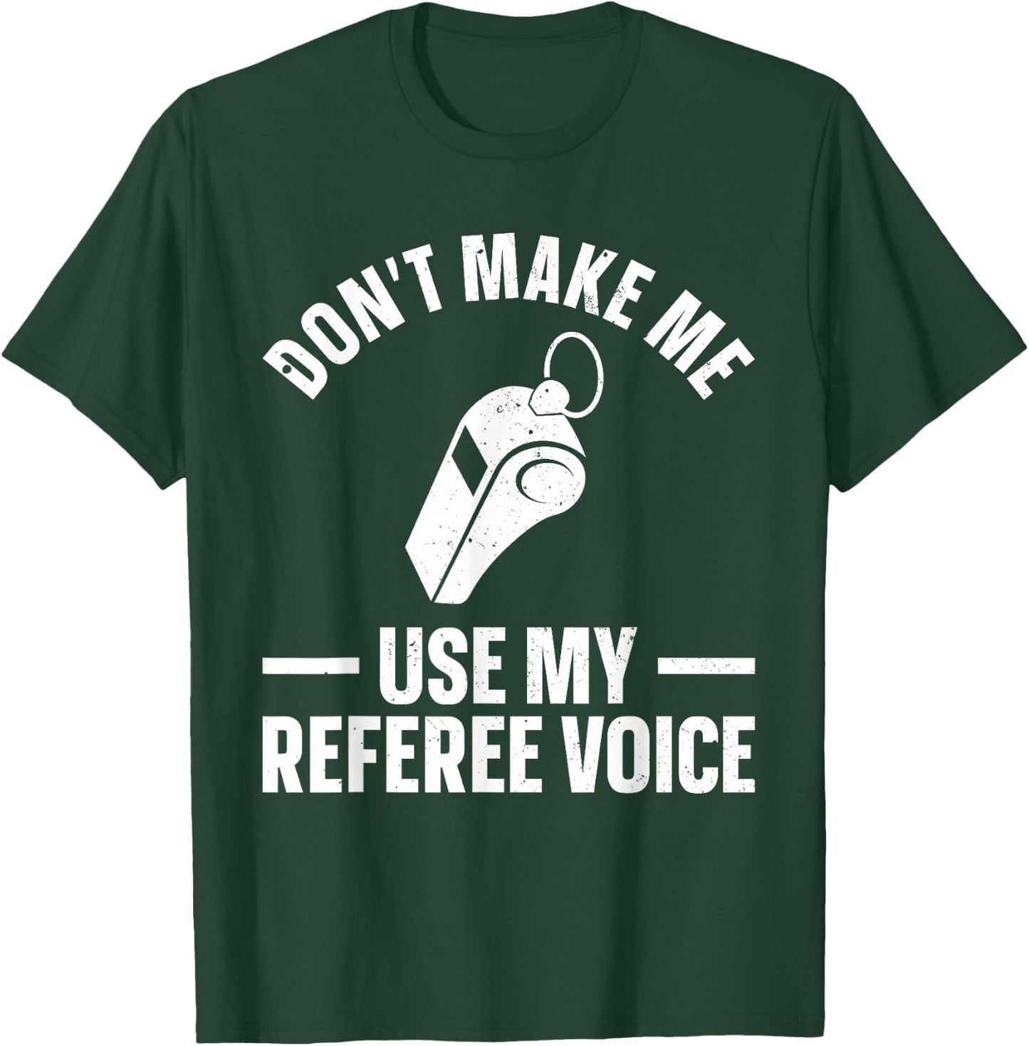 Funny Referee Design Women Reffing Ref Sport Referee T-Shirt - T-Shirt | Forest