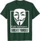 We Are Anonymous Shirt Gifts Hacker Coding Shirt Programmer T-Shirt - T-Shirt | Forest